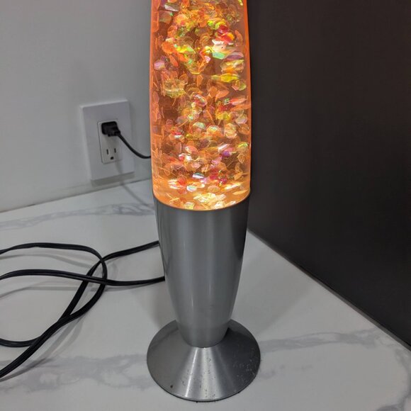 PINK SPARKLE LAVA LAMP TEENS DECOR - Picture 3 of 4